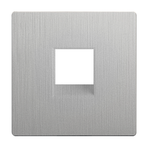 Накладка на механизм Werkel WL09-RJ-11-CP/ Накладка для RJ11 (серебряный рифленый)