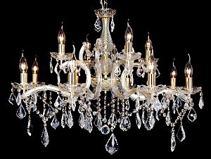 Подвесная люстра 11200 11208+4/С gold