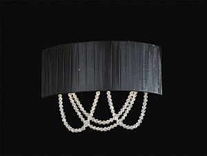 Настенное бра 1400 1402/A black