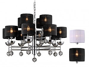 Подвесная люстра 32000 32008+4/C без абажуров