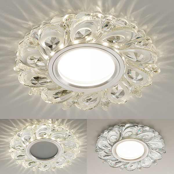 Встраиваемый светильник Elektrostandart 2219 MR16 CL прозрачный