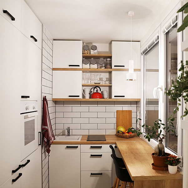 Светильник подвесной DLR033, 1069 DLR033 9W 4200K 3300 белый/хром