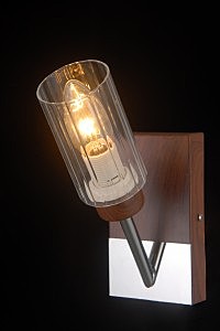 Настенное бра Helsinki HELSINKI WOOD 81043-1W WOOD,CHROME