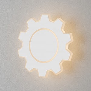 Настенный светильник Gear Gear M LED белый (MRL LED 1095)