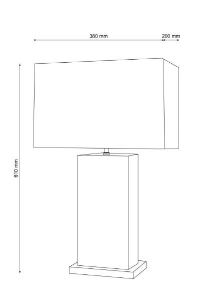 Настольная лампа Harrods HARRODS T944.1
