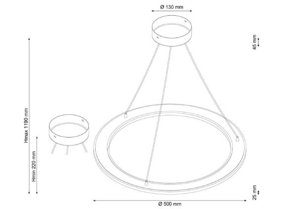 Подвесная люстра Modena MODENA 173.1 LED