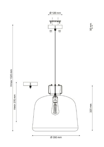 Светильник подвесной Narni NARNI 1940.1 white