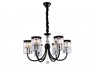 Подвесная люстра 31100 31106/C black+gold