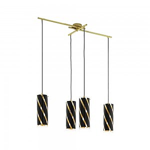 Светильник подвесной Pinto Nero 1 97768