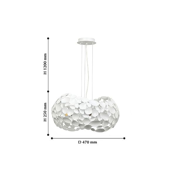 Подвесная люстра Gittus 2011-3PC