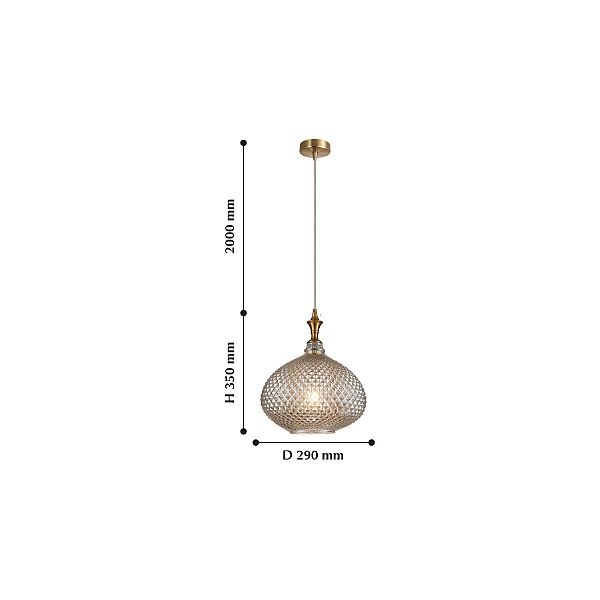 Светильник подвесной Cupola 2180-1P