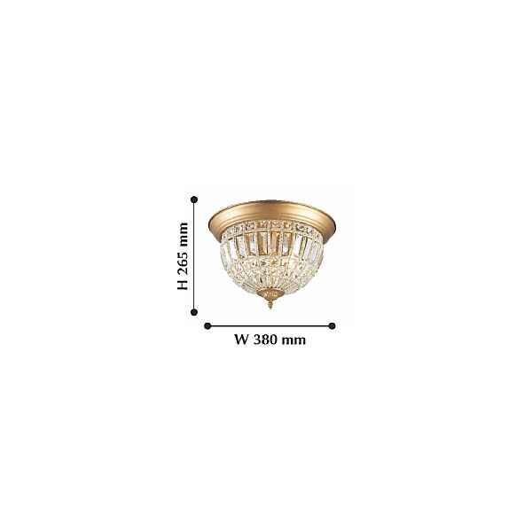 Светильник потолочный Orientalium 2296-3C