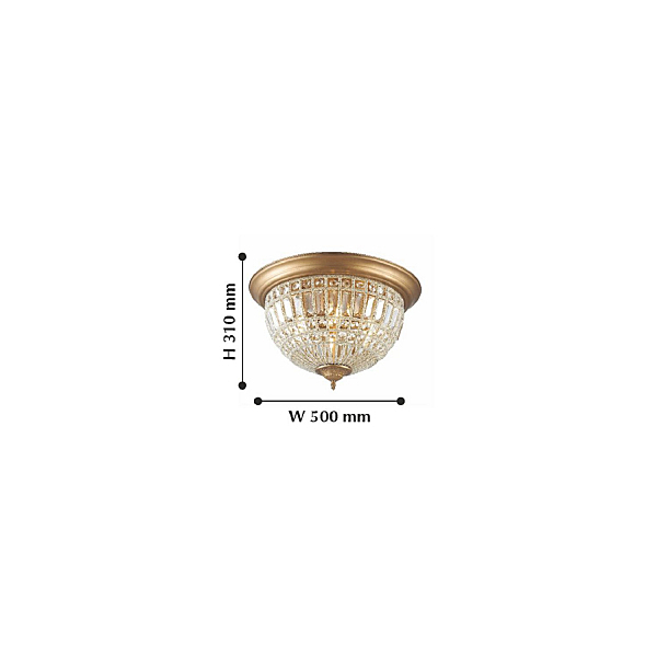 Светильник потолочный Orientalium 2296-6C