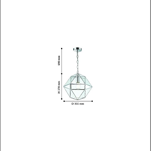 Светильник подвесной Mattis 2298-1P