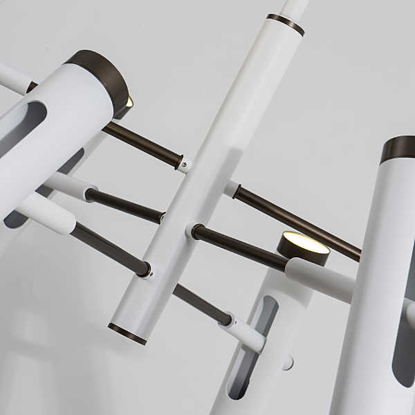 Люстра на штанге Duplex 2325-12P