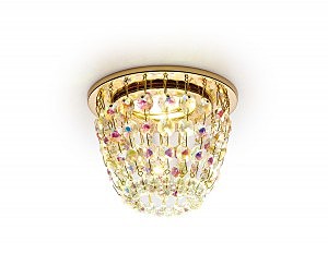 Встраиваемый светильник Crystal K2075 G/PR