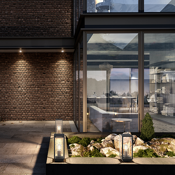 Уличный наземный светильник Meribel 6490