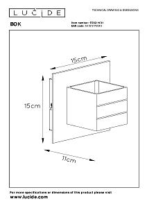Настенное бра Bok 17282/11/31