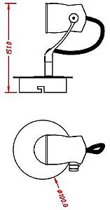 Светильник спот Samba 16955/05/30