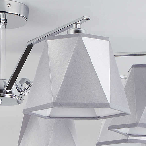 Потолочная люстра Corner 60076/5 хром