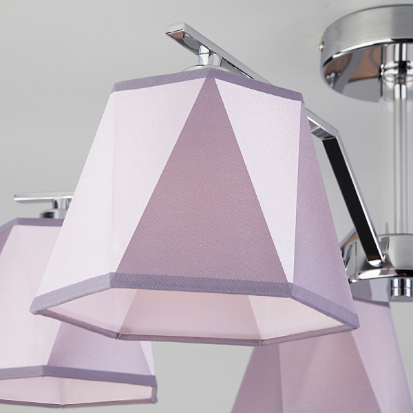 Потолочная люстра Corner 60076/5 хром