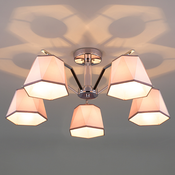 Потолочная люстра Corner 60076/5 хром