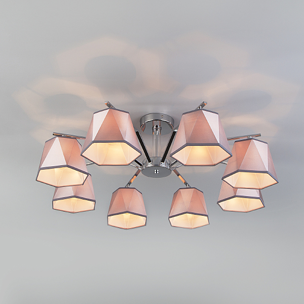 Потолочная люстра Corner 60076/8 хром