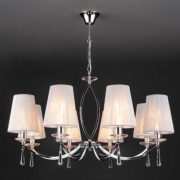 Подвесная люстра Valery 60079/8 хром
