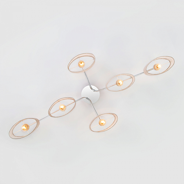 Потолочная люстра Elipse 60083/6 хром