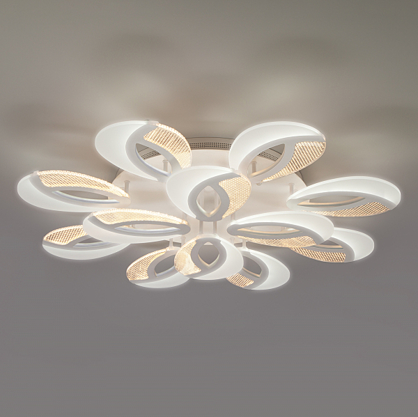 Потолочная люстра Flake 90140/12 белый 168W