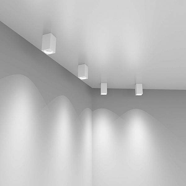 Накладной светильник 1085 1085 GU10 WH белый матовый