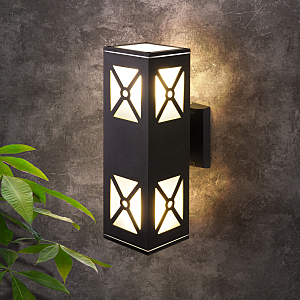 Уличный настенный светильник Techno 1405 TECHNO черный