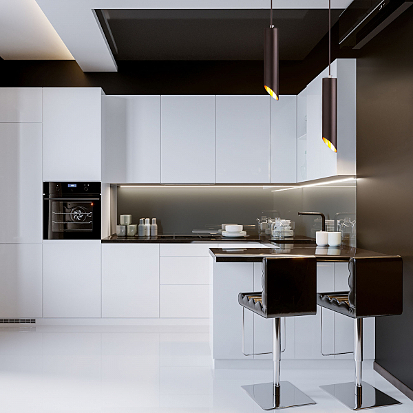 Светильник подвесной 7011, 7005 7011 MR16 BK/GD черный/золото