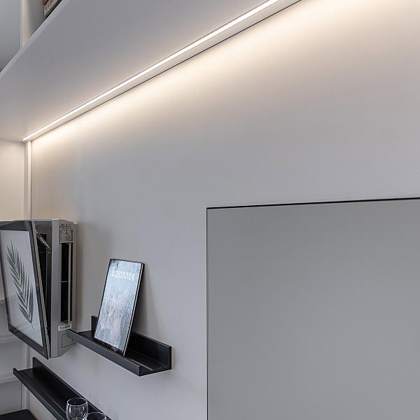 Профиль LL LL-2-ALP007 Встраиваемый алюминиевый профиль для LED ленты (под ленту до 11mm)