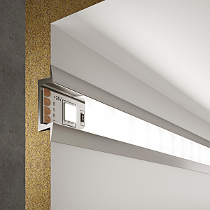 Профиль LL LL-2-ALP007 Встраиваемый алюминиевый профиль для LED ленты (под ленту до 11mm)