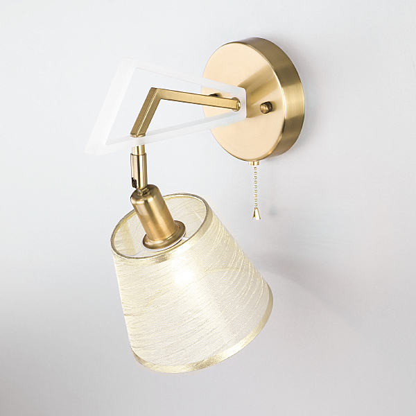 Настенное бра Alicante 60082/1 золотая бронза