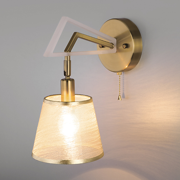 Настенное бра Alicante 60082/1 золотая бронза