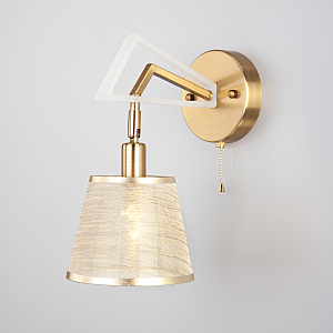 Настенное бра Alicante 60082/1 золотая бронза