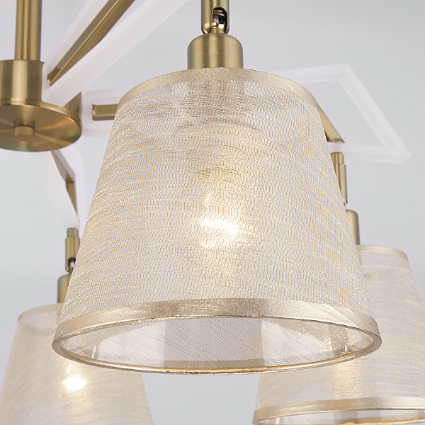 Потолочная люстра Alicante 60082/5 золотая бронза