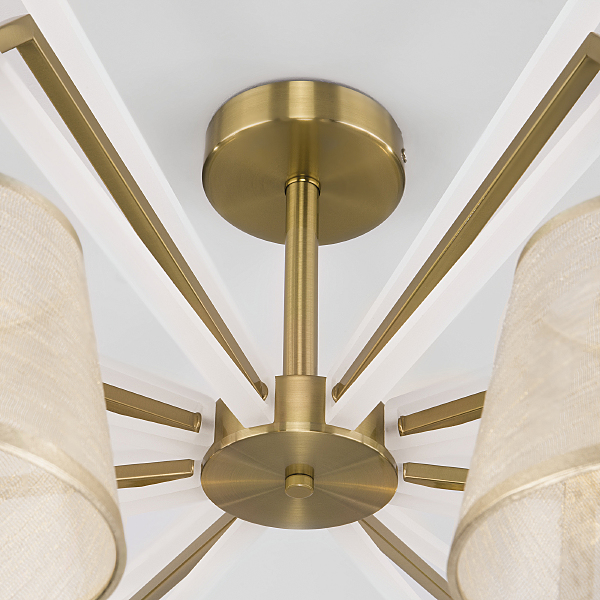 Потолочная люстра Alicante 60082/8 золотая бронза