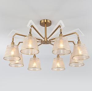 Потолочная люстра Alicante 60082/8 золотая бронза