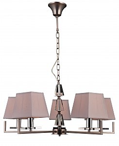 Подвесная люстра 75006 75006/5C SILVER GRAY