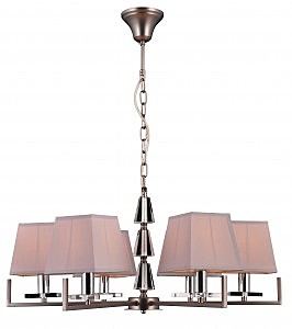Подвесная люстра 75006 75006/6C SILVER GRAY