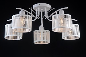 Потолочная люстра Amsterdam AMSTERDAM 81053-5C SATIN WHITE