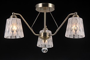 Потолочная люстра Cracow CRACOW 81023-3C ANTIQUE BRASS
