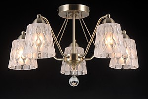 Потолочная люстра Cracow CRACOW 81023-5C ANTIQUE BRASS