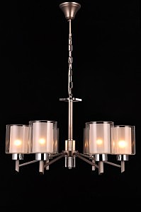 Подвесная люстра Double DOUBLE 81049-6C ANTIQUE SILVER