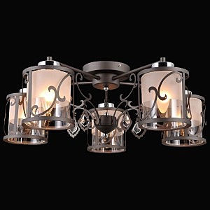Потолочная люстра Fiord FIORD 75120/5C ANTIQUE GRAY