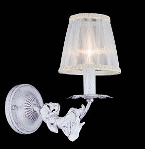 Настенное бра Lady LADY 70043-1W WHITE GOLD