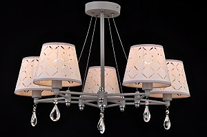 Люстра на штанге Lisbon LISBON 81054-5C STAIN GRAY